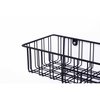 Basicwise Metal Wall Mounted Entryway Organizer Rack with Hooks QI003495